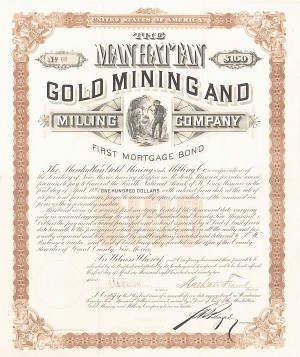 Manhattan Gold Mining and Milling Co. (Uncanceled)